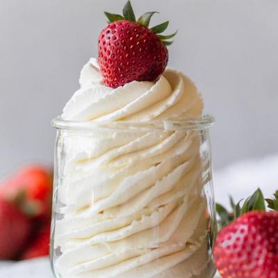 Homemade whipped cream 4 1